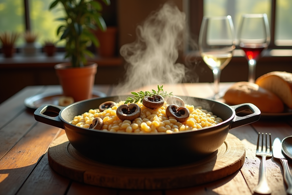 champignons élégants
